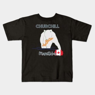 Churchill Manitoba Kids T-Shirt